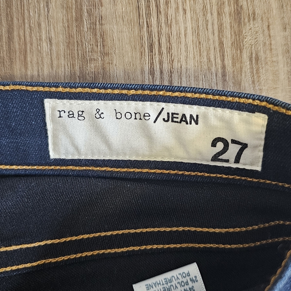 EUC Rag & Bone Cate Bedford Skinny Full Length Mid Rise Jeans - Picture 6 of 9
